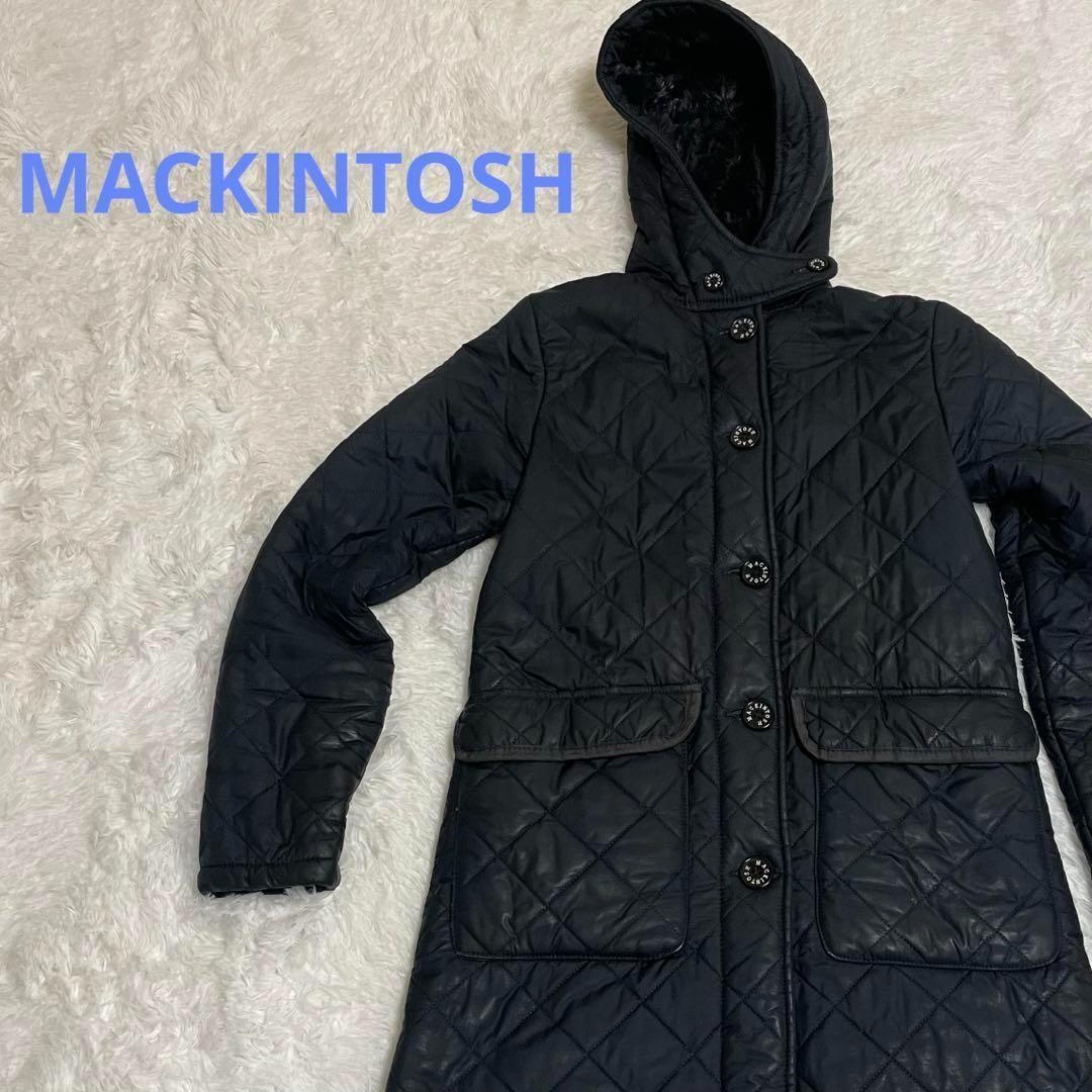 美品✨超高級✨MACKINTOSH マッキントッシュ キルティング 中ボアコート