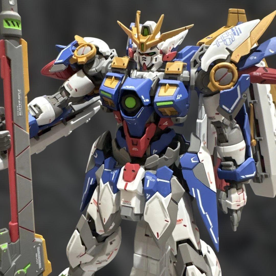 完成品HIRM ウイングガンダム 海外製目立った傷や汚れなし