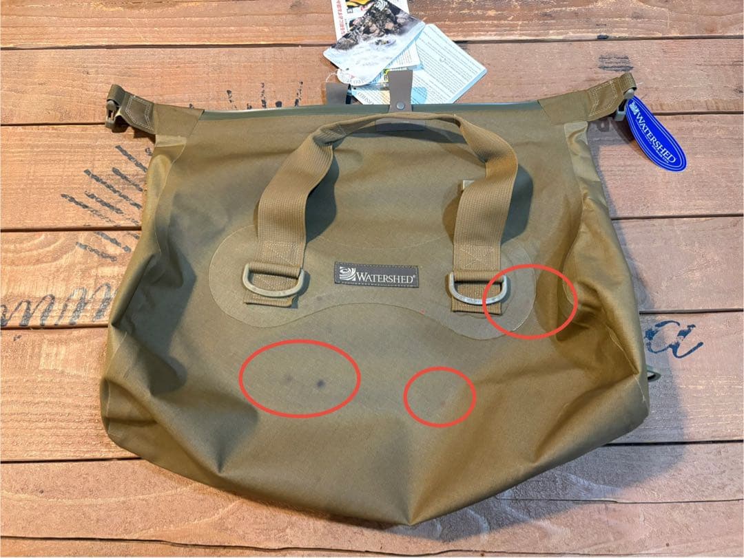 WATERSHED 防水ダッフルバッグ チャトゥーガ