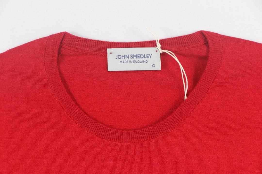 新品 John Smedley　最高級コットン・ウール　 XLサイズ