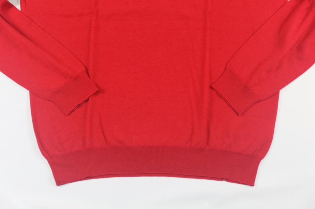 新品 John Smedley　最高級コットン・ウール　 XLサイズ