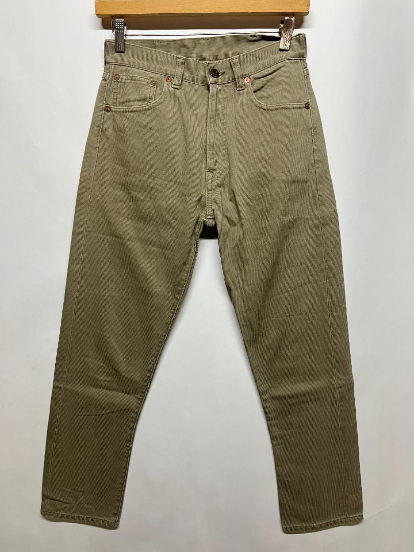 綺麗 ウエアハウス ビームス別注 1991 コットンピケパンツ ベージュ Ｗ29