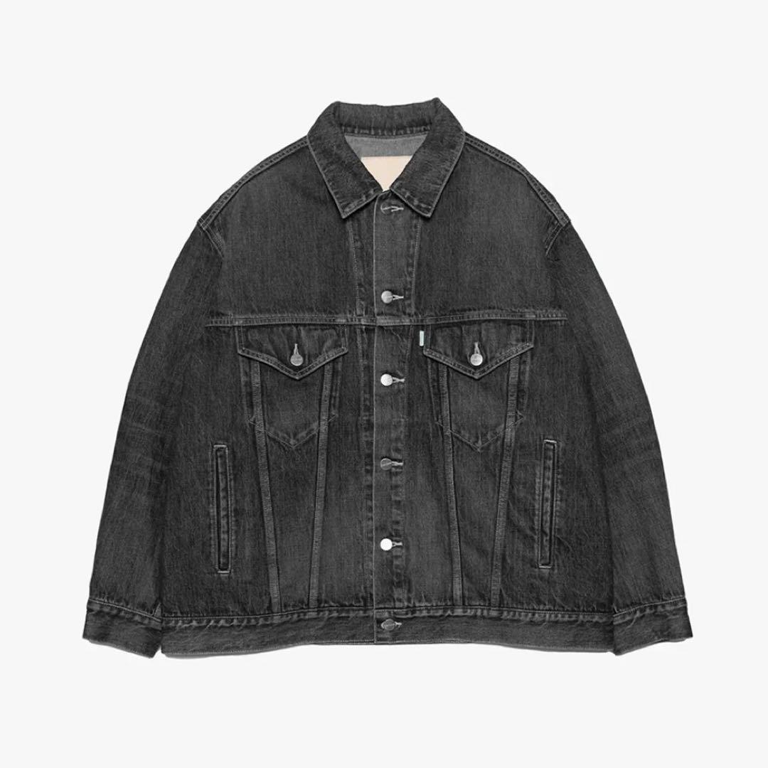 新品未使用グラフペーパーSelvage Denim Trucker Jacket