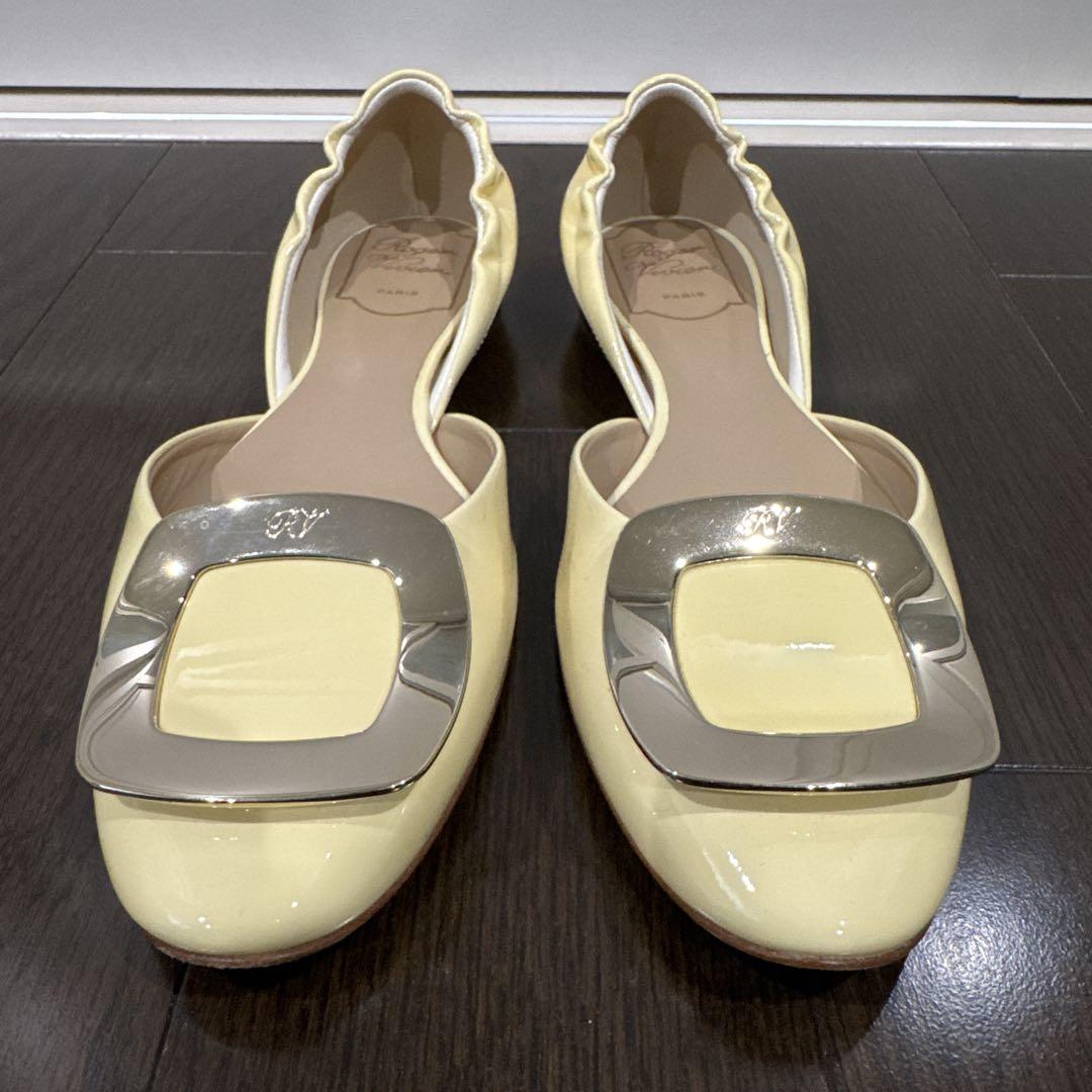 ロジェヴィヴィエ Roger Vivier フラット バレエ シューズ36.5