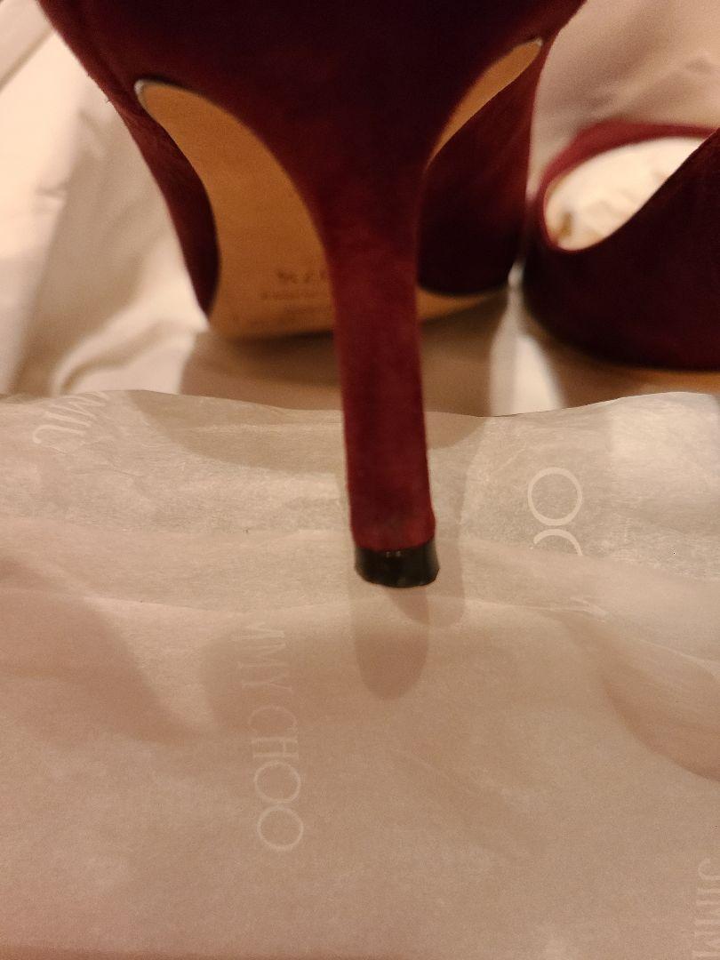 極美品 JIMMY CHOO ジミーチュウ パンプス ROMY60 37.5