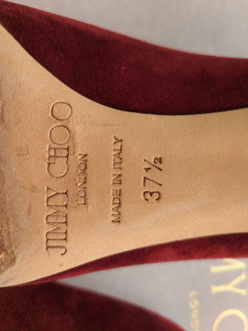 極美品 JIMMY CHOO ジミーチュウ パンプス ROMY60 37.5