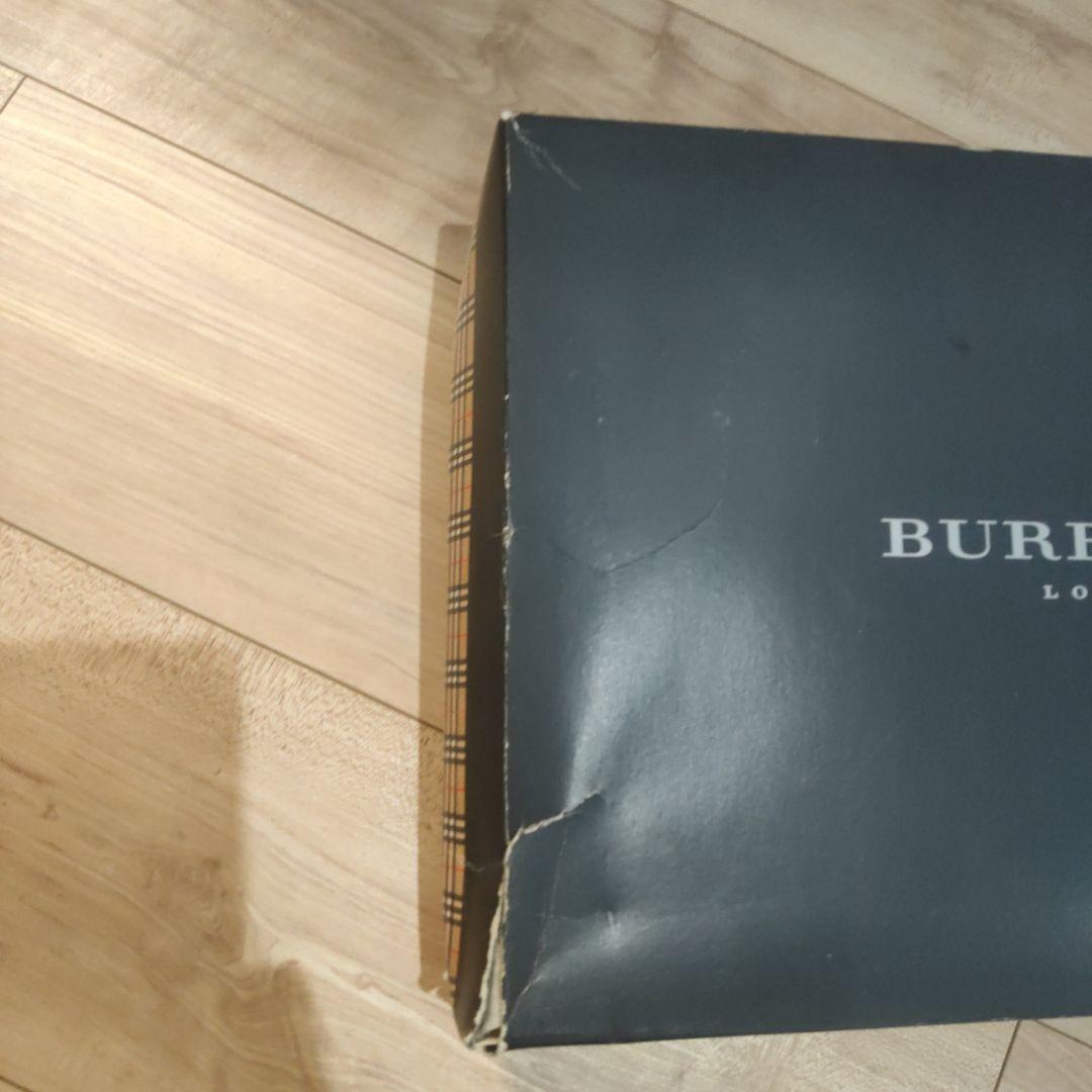 BURBERRY ウール チェック柄 マフラー 65x120cm