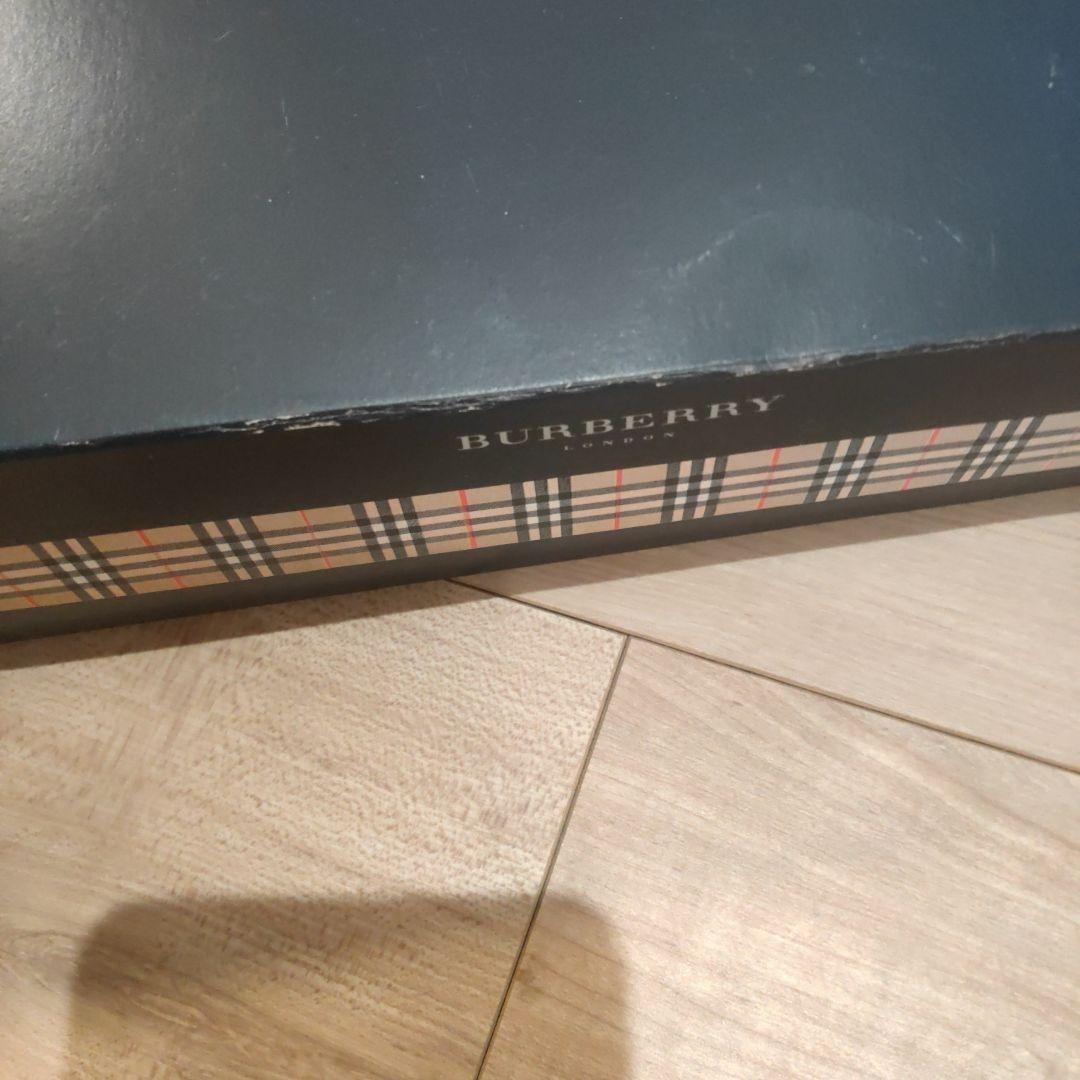 BURBERRY ウール チェック柄 マフラー 65x120cm