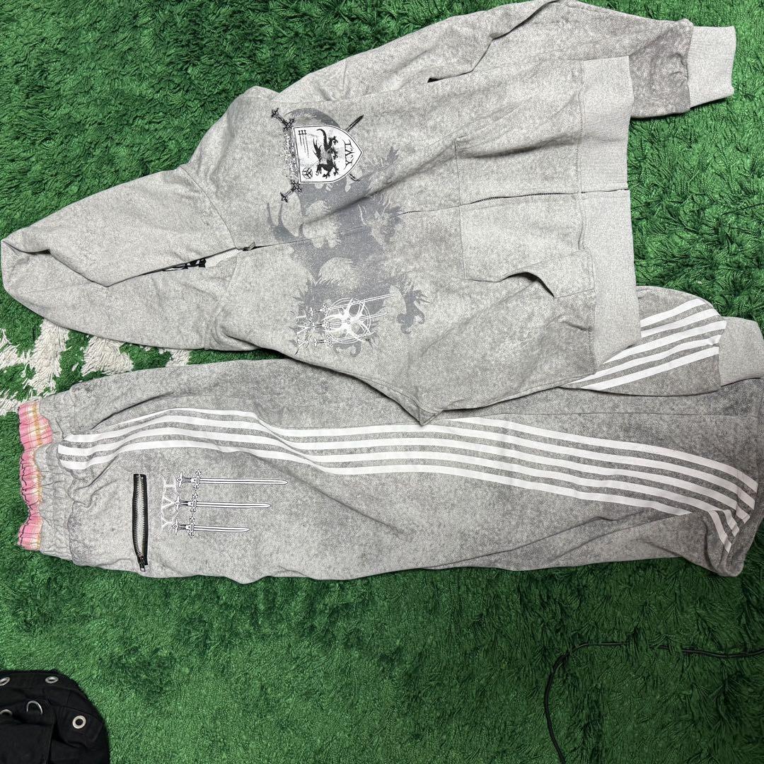 トップス cozyworldwide TRACKSUIT Grey SET UP