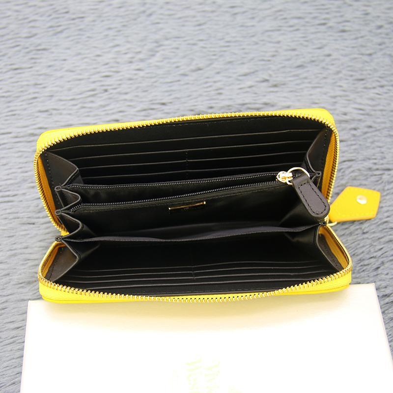 Vivienne Westwood ☆レディース 長財布 ☆きいろ・箱付