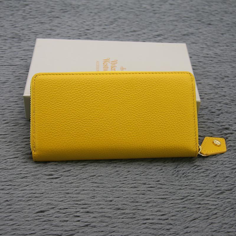 Vivienne Westwood ☆レディース 長財布 ☆きいろ・箱付