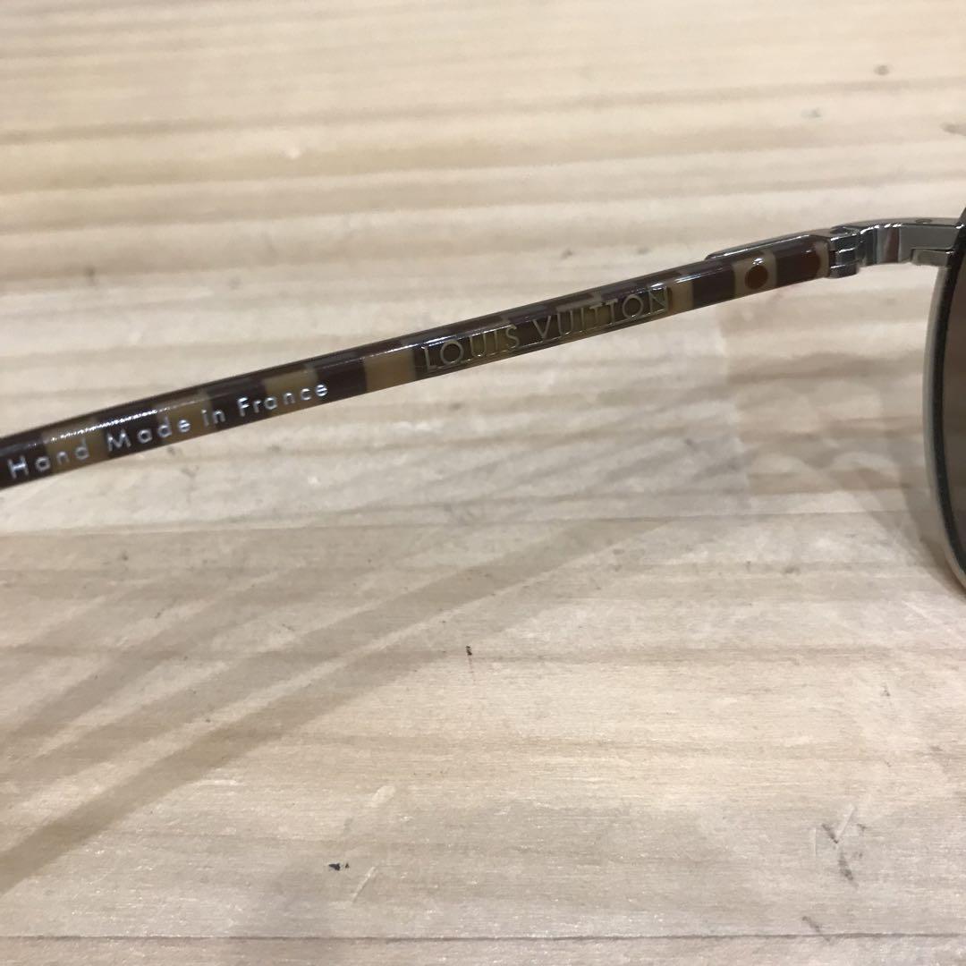 美品 LOUIS VUITTON ダミエ コンスピラシオン サングラス 度なし