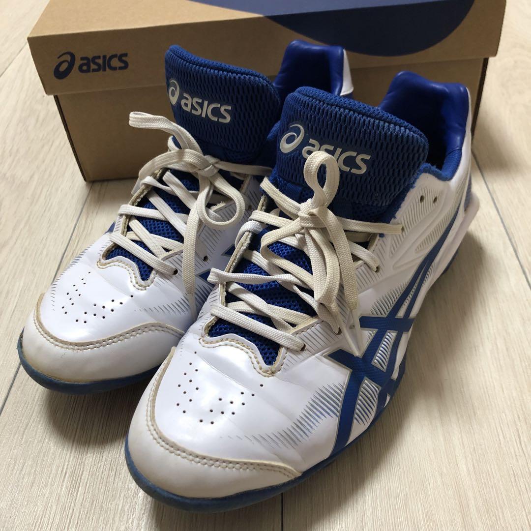 野球 アシックス スパイク 白スパ 白スパイク asics 紐式