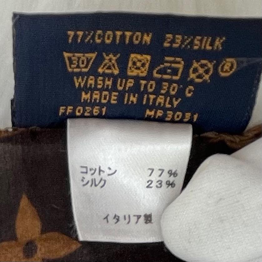 入手困難品✨LOUIS VUITTON モノグラム NBM　スカーフ　巾着