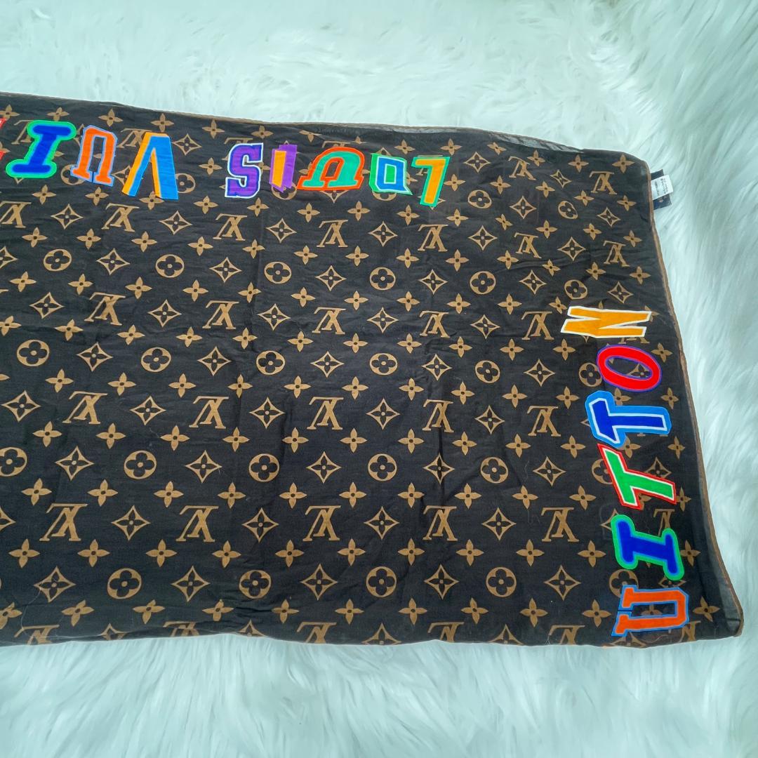 入手困難品✨LOUIS VUITTON モノグラム NBM　スカーフ　巾着