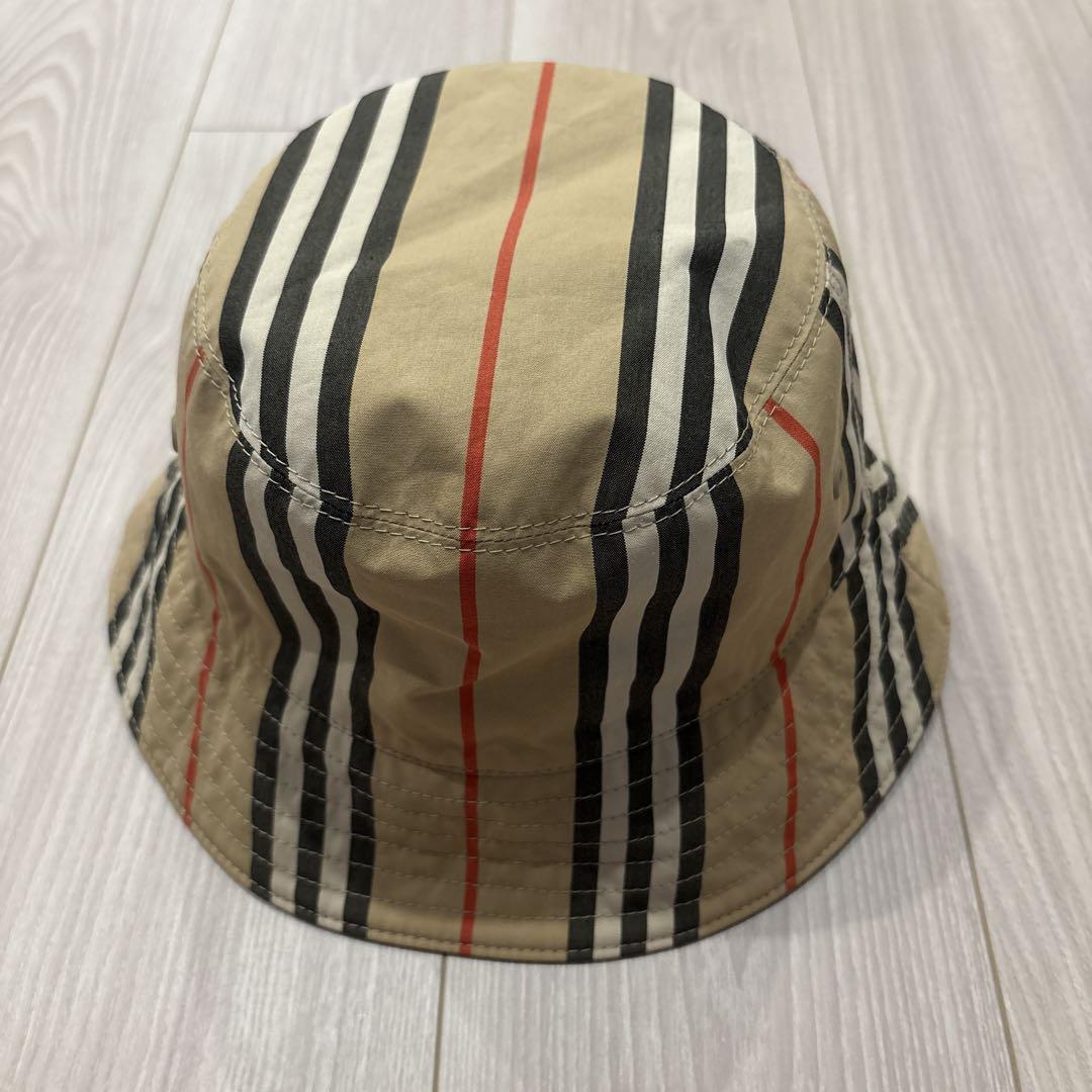 高質で安価 Burberry バーバリー バケットハット バケハ リバーシブル 帽子
