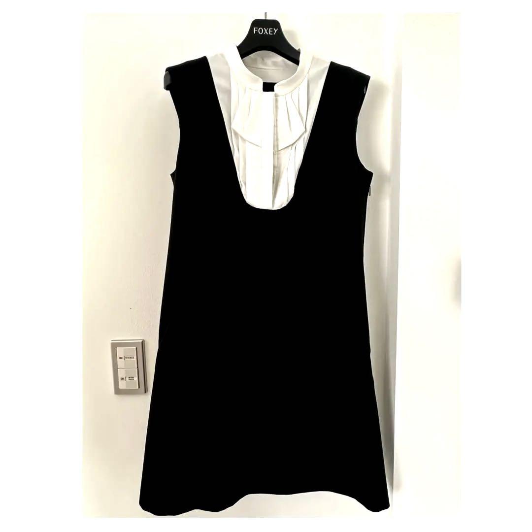 【極美品】FOXEY ノースリーブワンピース