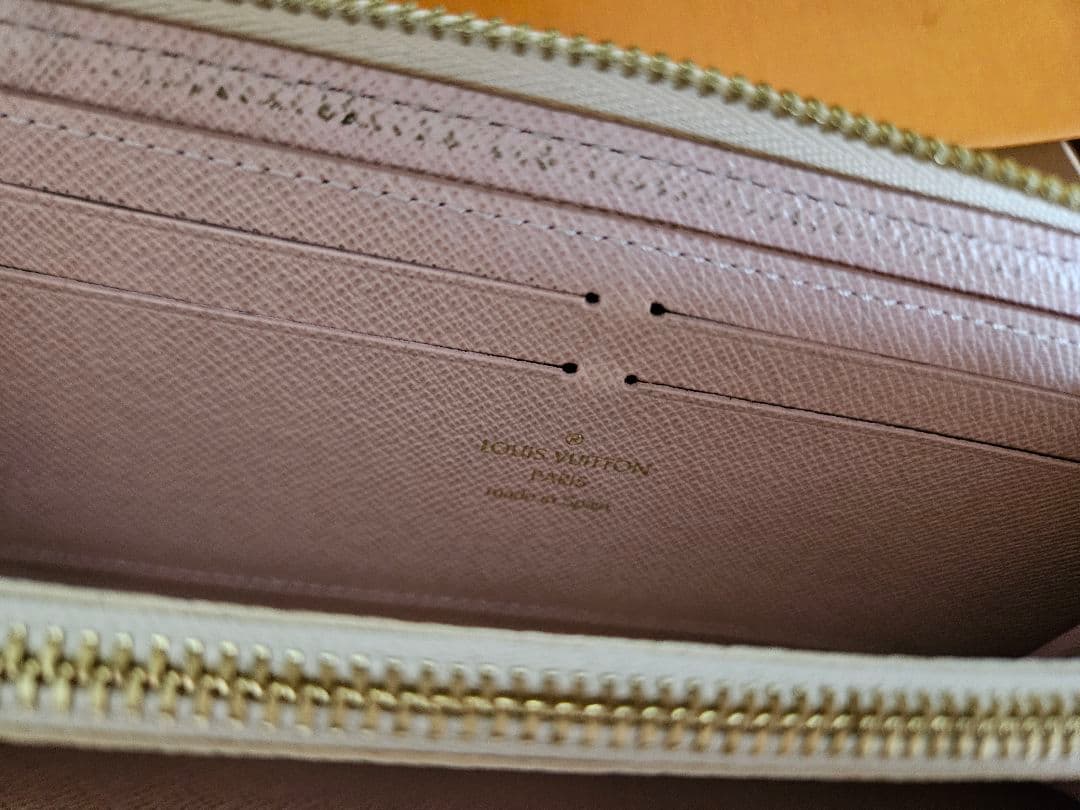 【人気】LOUIS VUITTON　ポルトフォイユ・クレマンス　ダミエ・アズール