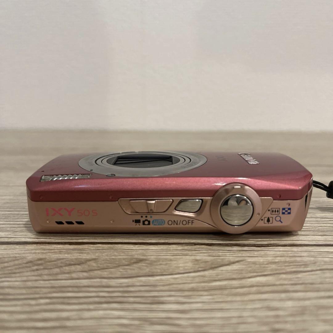 1925.Canon IXY デジカメ 50S ピンク