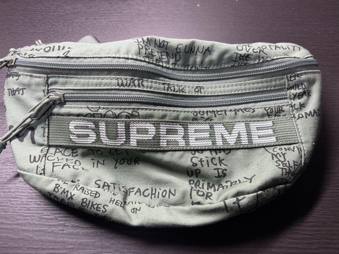 Supreme Field Waist Bag Olive Gonz