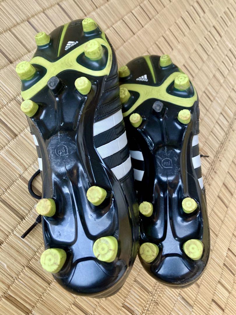 アディダス adidas 11pro サッカー スパイク ブラック/ライム
