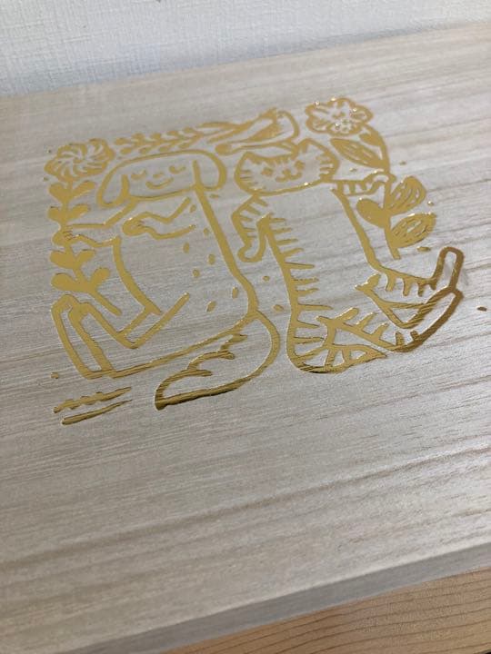 鹿児島睦xロミユニ 非売品 桐箱 文箱 空箱 伊勢丹 限定 クッキー缶