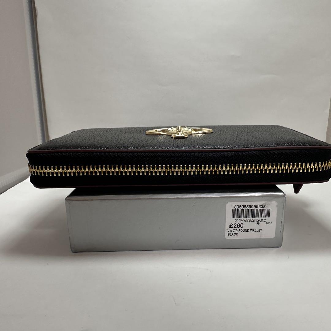 【人気！新品】ヴィヴィアン ウエストウッド 955VW338長財布 ブラック
