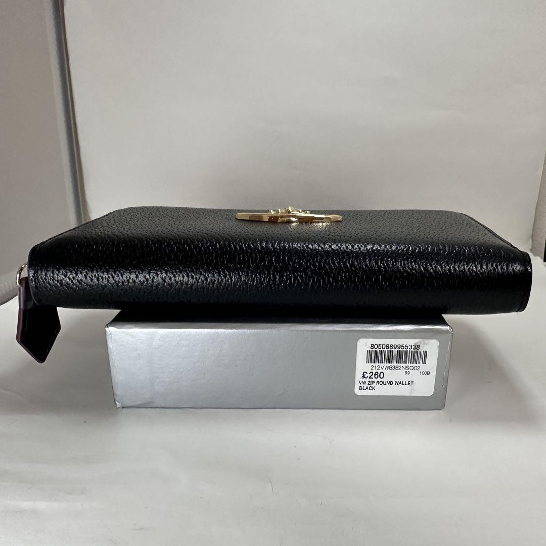 【人気！新品】ヴィヴィアン ウエストウッド 955VW338長財布 ブラック