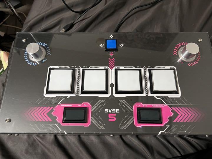 SVSE5 Sound Voltex 新基盤＆ACノブ