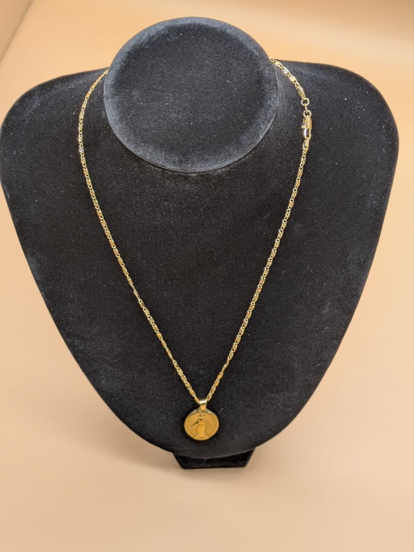 【最高峰】【18K刻印】【聖母マリア】【ネックレス】【ペンダント】 【最高峰】【18K刻印】【聖母マリア】【ネックレス】【ペンダント】