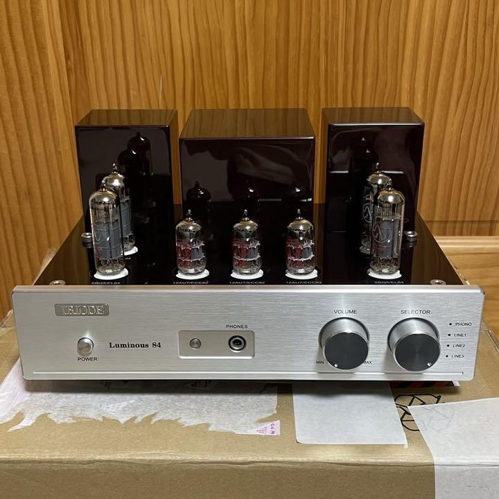 最終決算 TRIODE Luminous84 真空管プリメインアンプ - アンプ 最終決算 TRIODE Luminous84 真空管プリメインアンプ - アンプ
