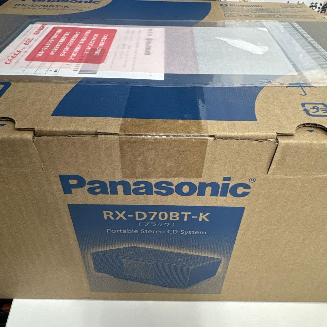 ラジオ・コンポ Panasonic RX-D70BT-K