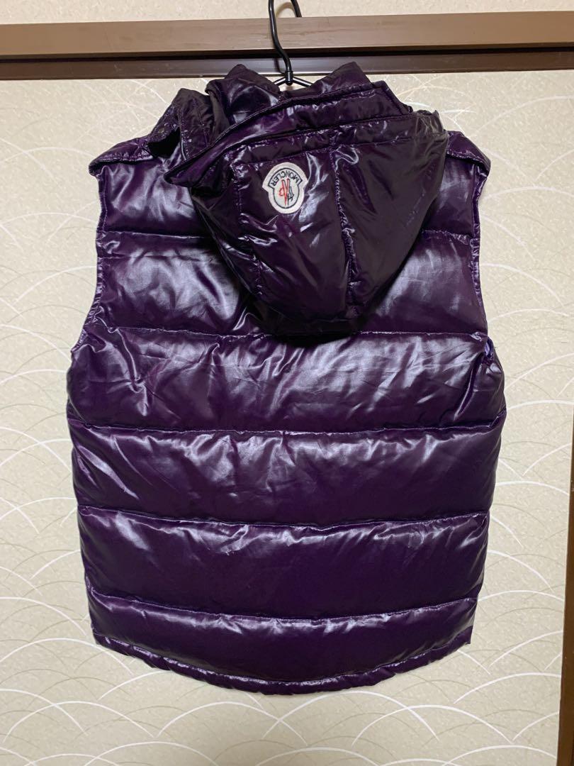 MONCLER パープル ダウンベスト サイズ3