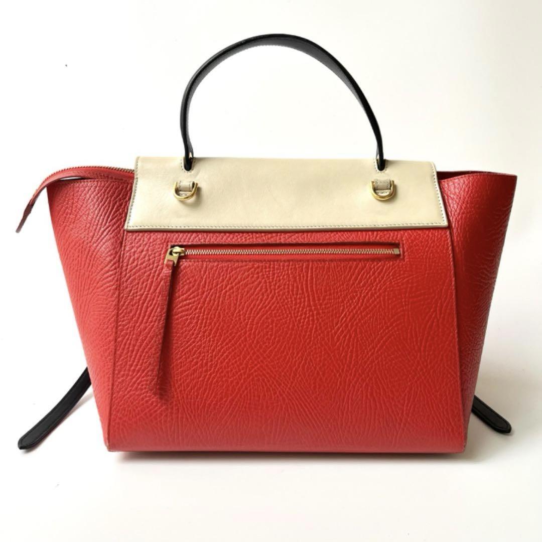 美品 希少カラー セリーヌ ベルトバッグ ミニ ショルダーバッグ ハンドバッグ