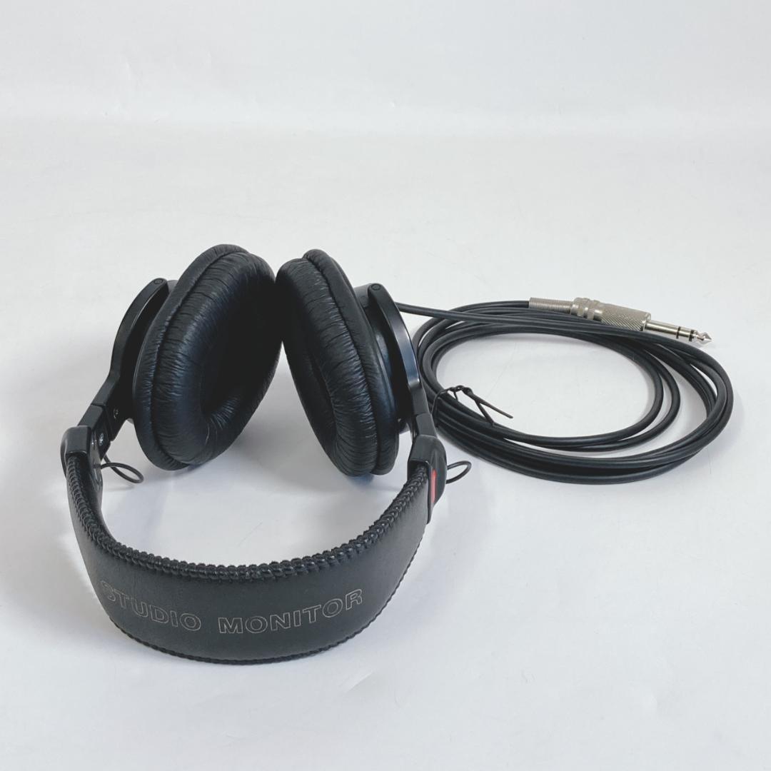 SONY 有線 密閉型スタジオモニターヘッドホン 黒 MDR-CD900ST