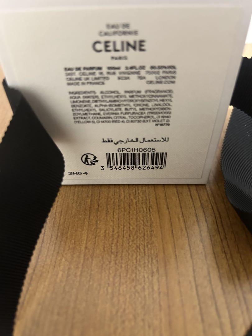 CELINE Eau de Californie 香水(ユニセックス)100ml