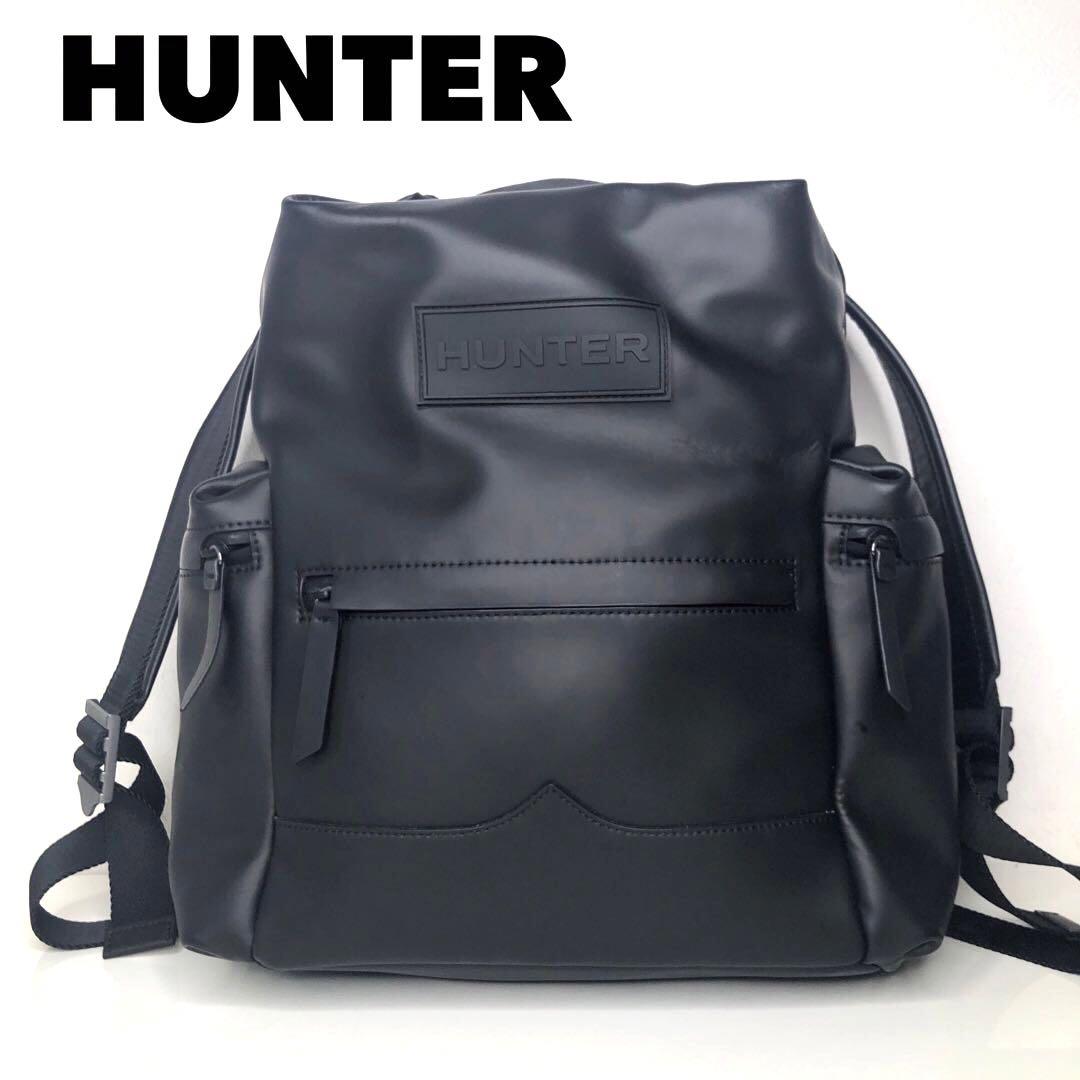 HUNTER 】ハンター リュック バックパック ラバーレザー