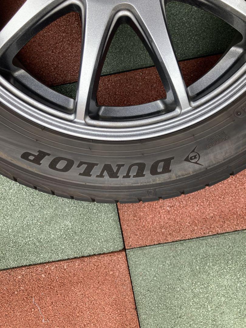 165/60R15/77H ダンロップ ルマン5＋ 夏タイヤ・ホイールセット