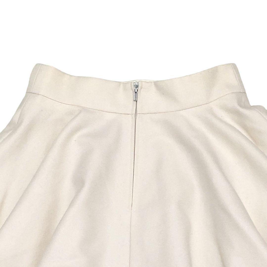 美品✨FOXEY フォクシー フレア プリーツ スカート ウール100% 38