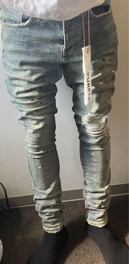 確実正規品　purple brand 即完売品　激レア　size29 スキニー