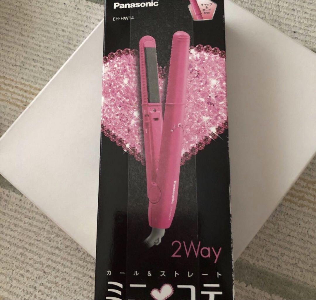 Panasonic ヘアアイロン ミニコテ 2way