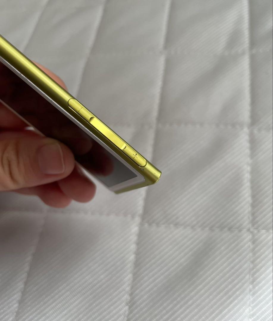 ipod nano 第七世代 16GB 初期化 イエロー - メルカリ