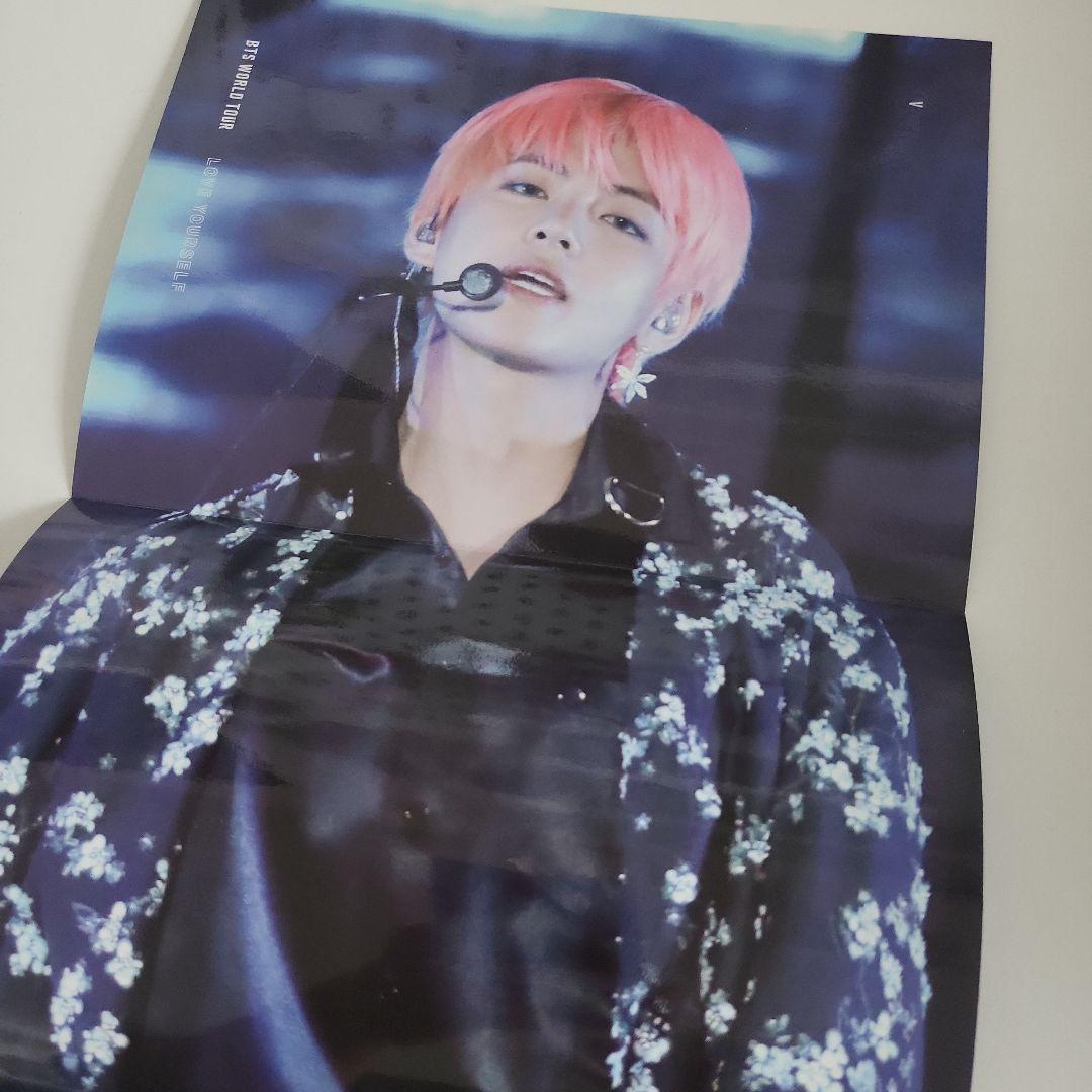 BTS Love Yourself In Seoul DVD V Photo card + Poster Set