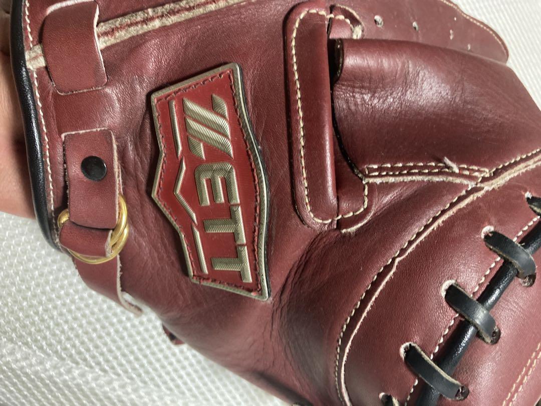 ZETT レザー製 軟式野球ミット