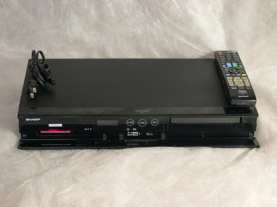 SHARP AQUOS BD-S580 ブルーレイディスクレコーダー リモコン付 SHARP AQUOS BD-S580 ブルーレイディスクレコーダー リモコン付