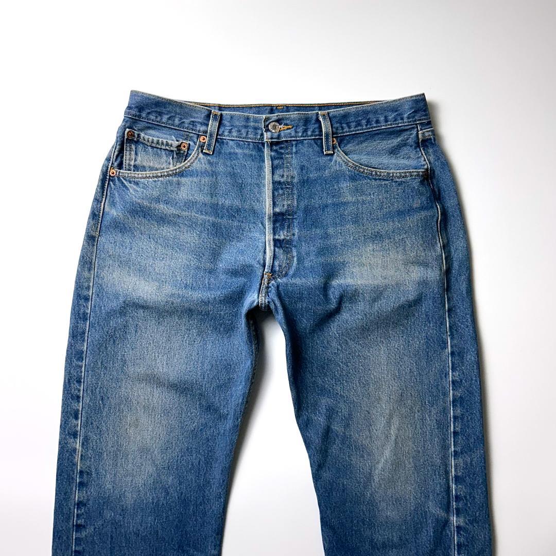 極上品 Levi's 501xx W33 L36 インディゴ コロンビア製 リーバイス 501XX コロンビア製 W36 L31 実寸W34 L28 鬼ヒゲ