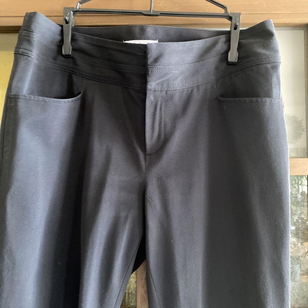 BARNEY'S NEW YORK HIGH-LINE ブラック パンツ 40 パンツ