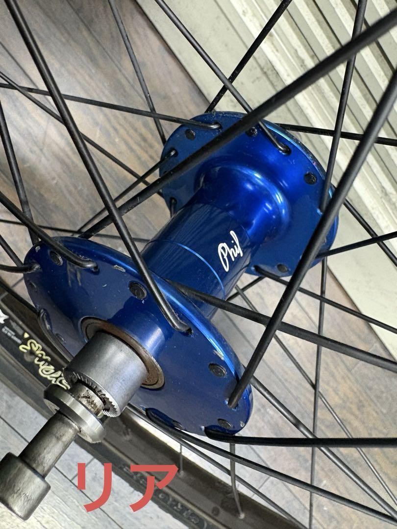 大学 割引 Phil wood hub 32H 26 Alexrims 完組ホイール セット パーツ