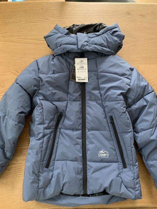 新品・未使用 パディングジャケット ライトオン CAMP7 130cm ブルー