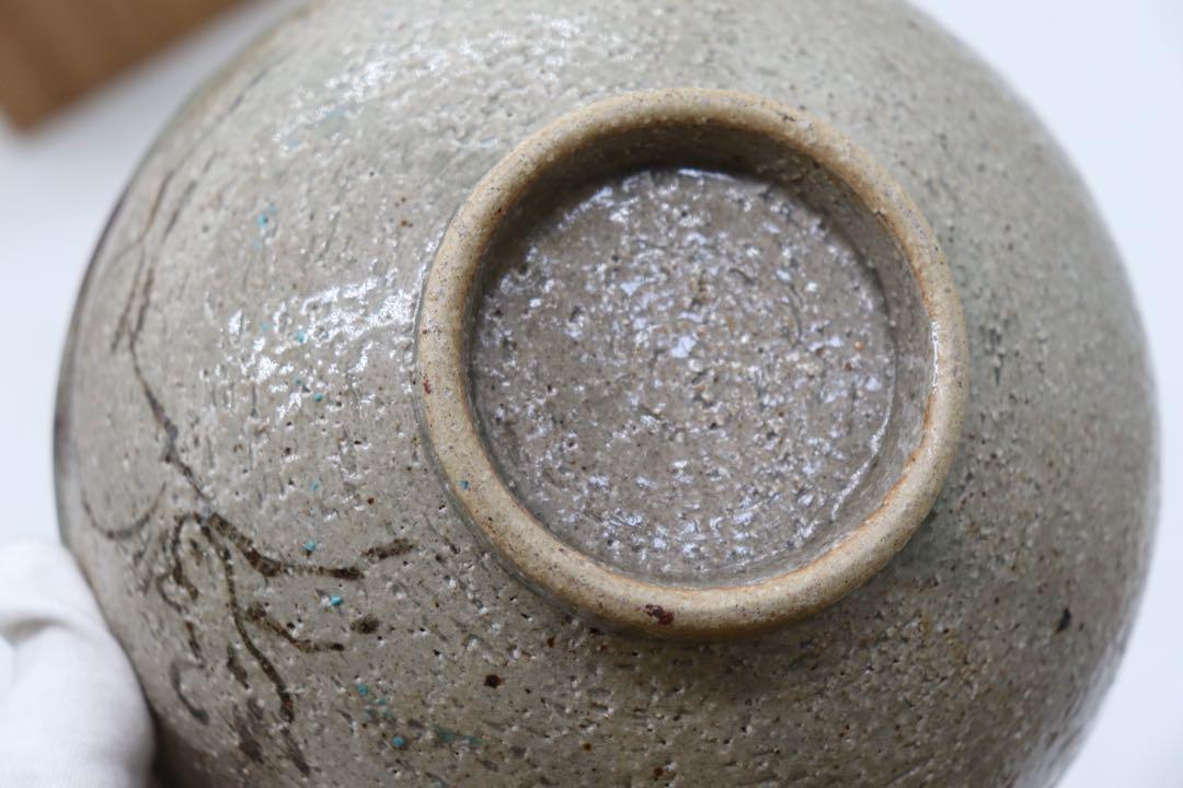 レア　明治〜大正　相馬色絵　鳳紋菓子器　茶道具　木箱入　送料込み250929 レア 明治〜大正 相馬色絵 鳳紋菓子器 茶道具 木箱入 送料込み
